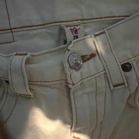 True religion vintage white bootcut jeans - Picture 3 of 3